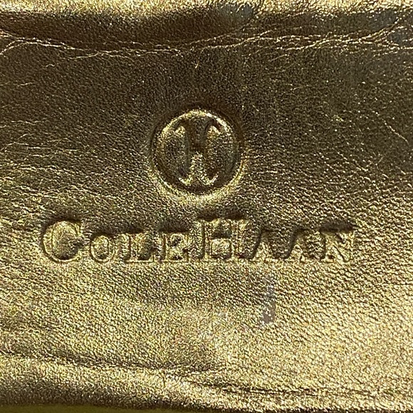 Cole Haan Leather Low Heel Clogs Mules Slides Slip-on Shoes Size 9 B Green EUC - Picture 10 of 12